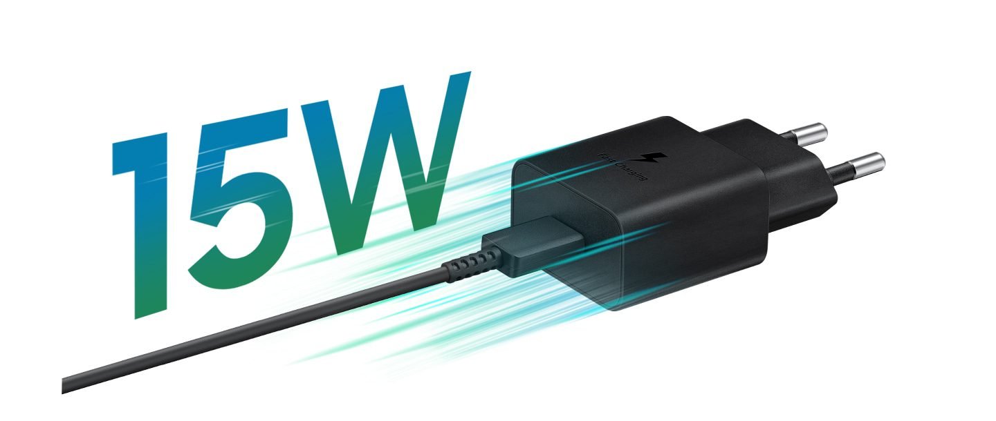 Chargeur Samsung USB-C 15 W avec cable EP-T1510NBEGWW