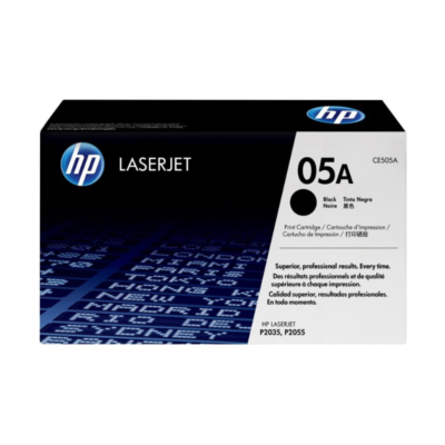 HP 05A Noir CE505A-Toner HP LaserJet d'origine
