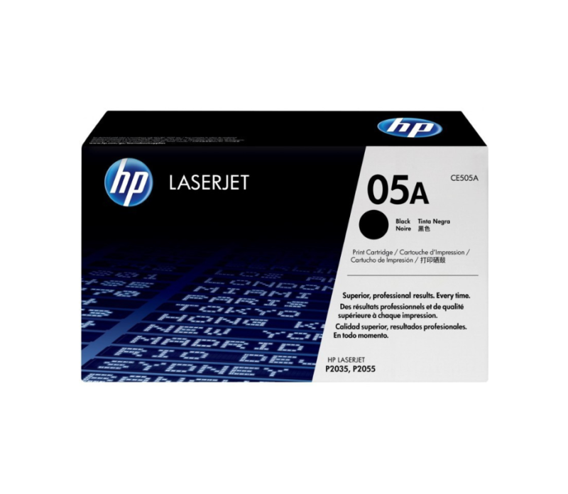 HP 05A Noir CE505A-Toner HP LaserJet d'origine