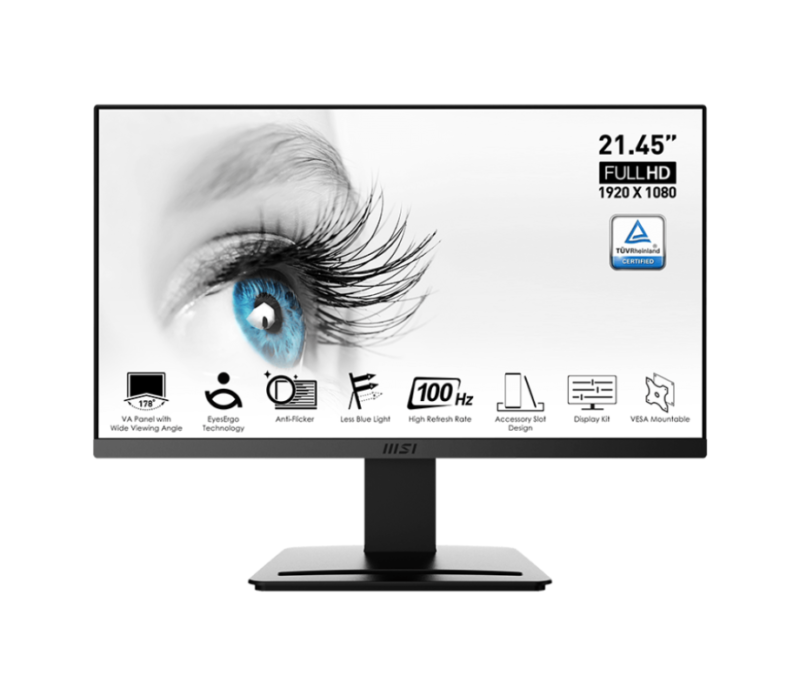 Écran 21.45" Full HD MSI Pro MP223 9S6-3PB9CH-001