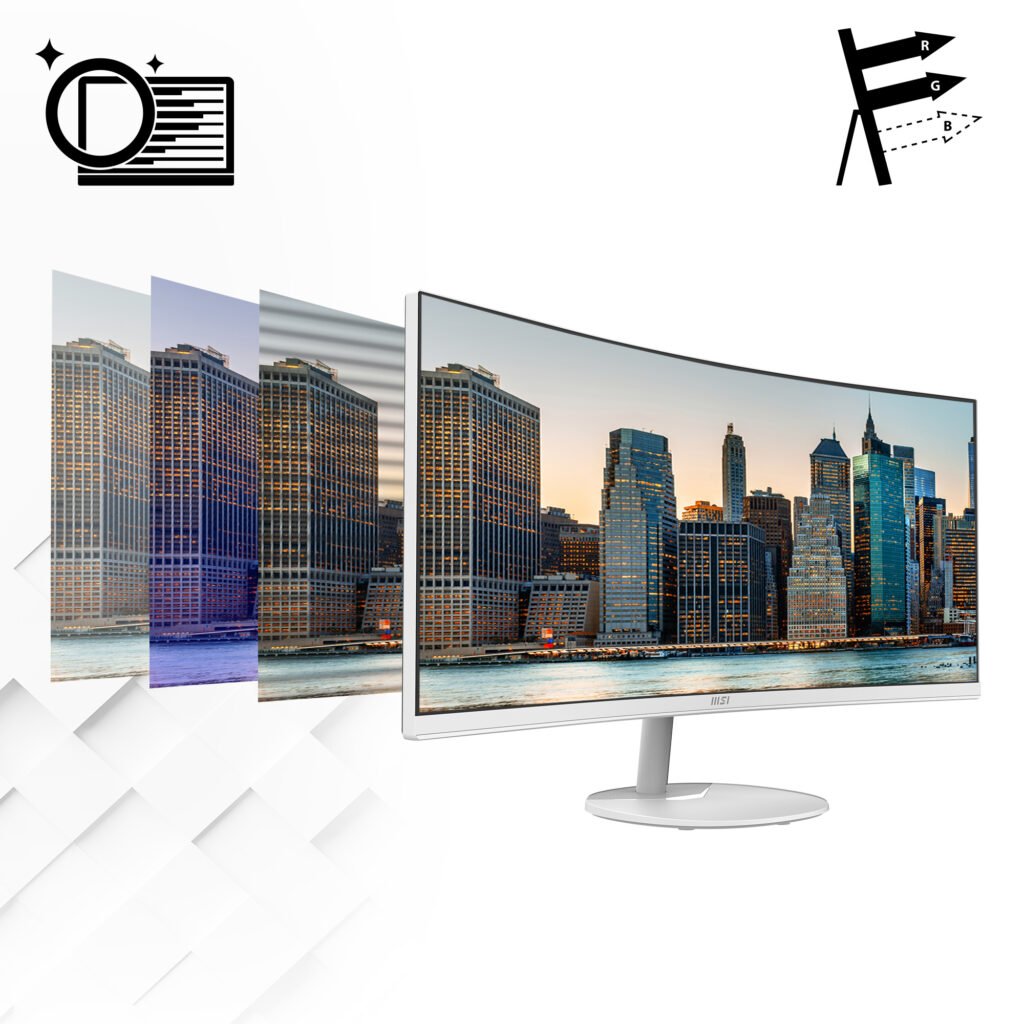 Moniteur MSI PRO MP341CQW – 34″ 4K VA MP341CQW