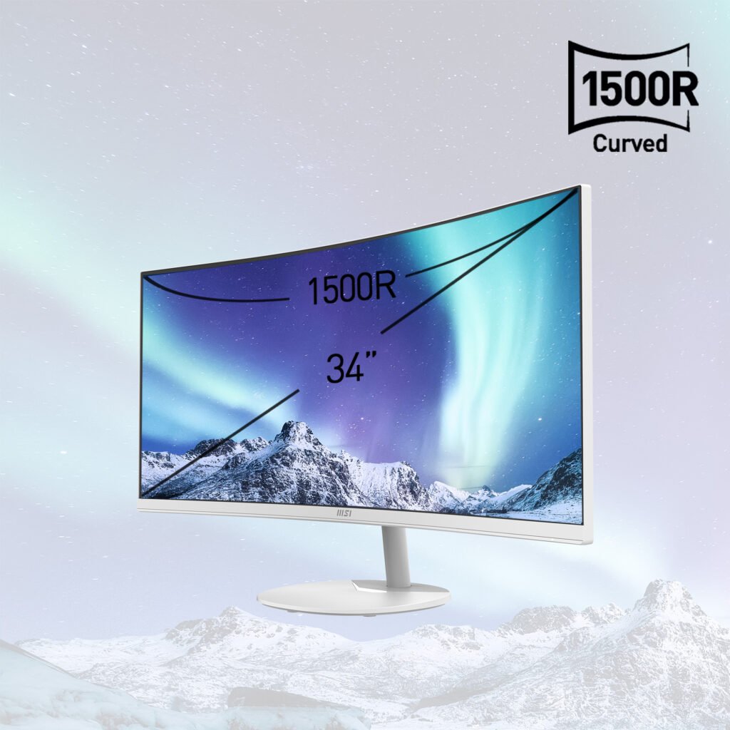 Moniteur MSI PRO MP341CQW – 34″ 4K VA MP341CQW