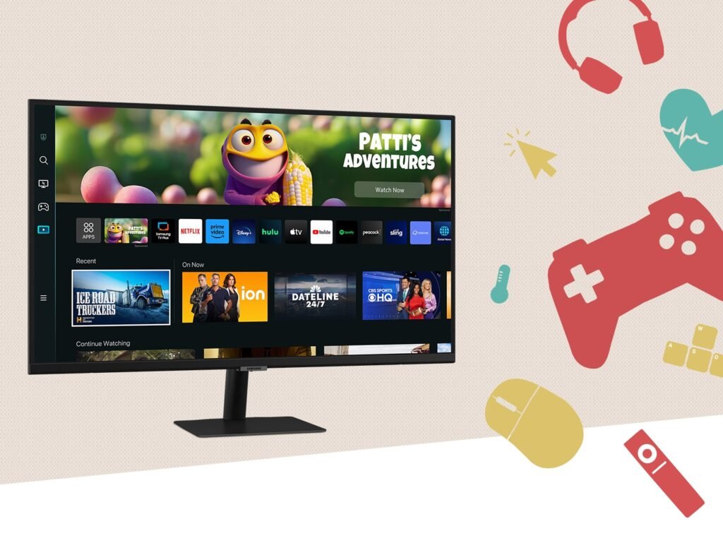 Écran Plat 32" Samsung Smart Monitor M5-LS32CM500EMXZN