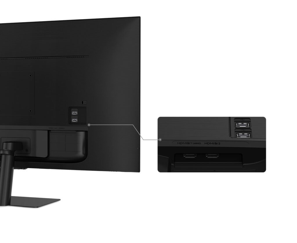 Écran Plat 32" Samsung Smart Monitor M5-LS32CM500EMXZN