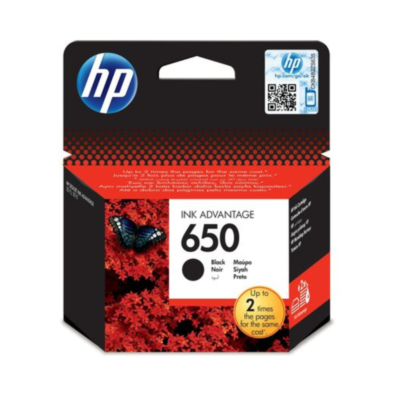 HP 650 Noir - Cartouche d'encre HP d'origine-CZ101AE