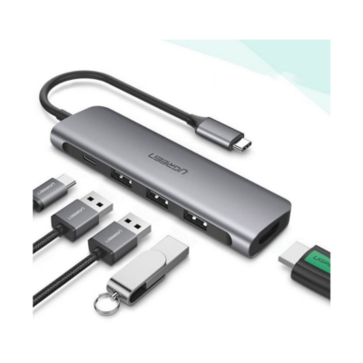Hub USB-C Ugreen 5 en 1 Supporte PD 50209