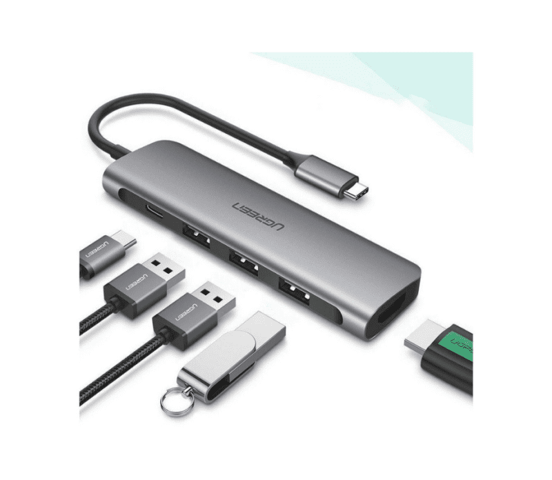 Hub USB-C Ugreen 5 en 1 Supporte PD 50209