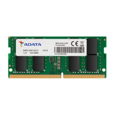 Barrette mémoire ADATA 8GB DDR4 3200 MHz -PC Portable AD4S32008G22-SGN