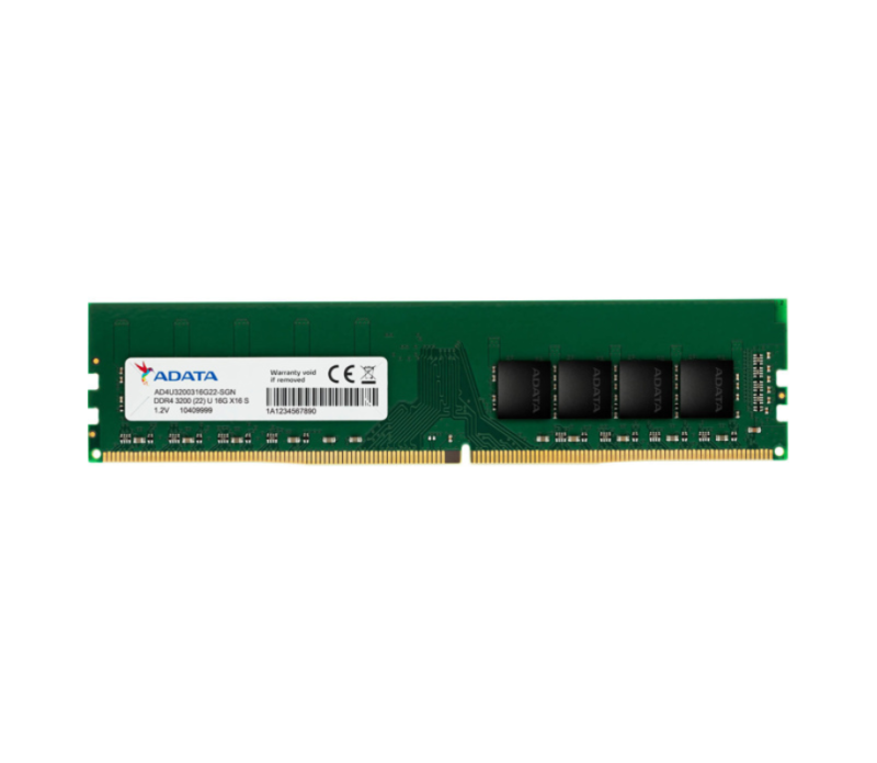 ADATA Barrette mémoire DDR4-3200 16GB Desktop-AD4U320016G22-SGN