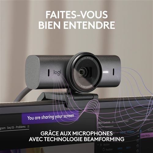 web cam 4K Logitech MX BRIO Graphite-5099206109315
