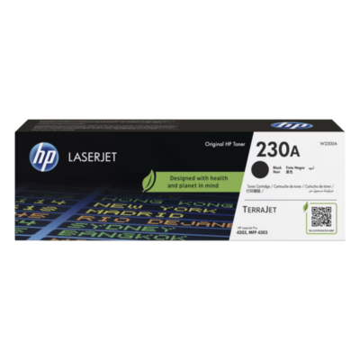 HP 230A Noir Toner HP LaserJet d'origine-W2300A
