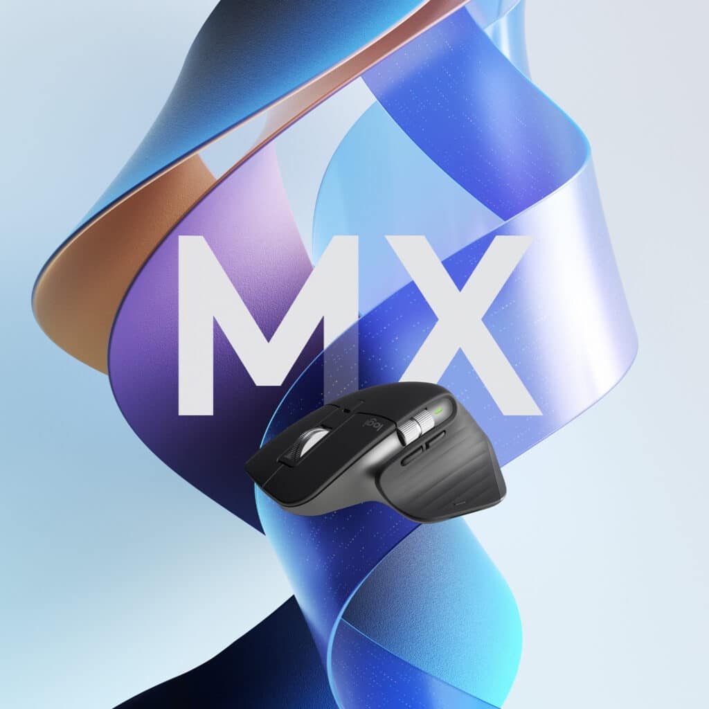 Souris sans fil Bluetooth Logitech MX Master 3s – Blanc 910-006560