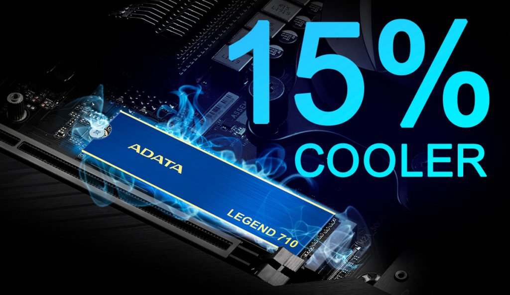 Disque Dur SSD Interne Adata Legend 710 256 Go M.2 2400Mo/s 