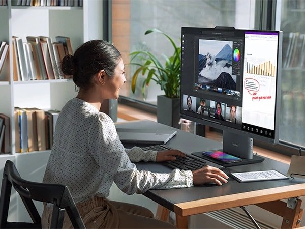 Ordinateur Tout-en-un Lenovo ThinkCentre neo 50a 27 Gen5 12SA000HFM