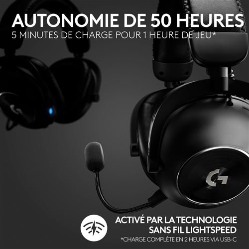 Casque gaming Bluetooth Logitech Pro X 2 LIGTSPED-981-001269