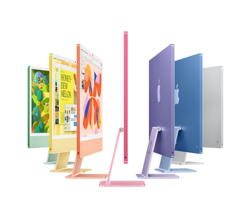 iMac 24 Apple M4 10 cœurs - SSD de 512 Go - 24 Go - Vert – Image 2