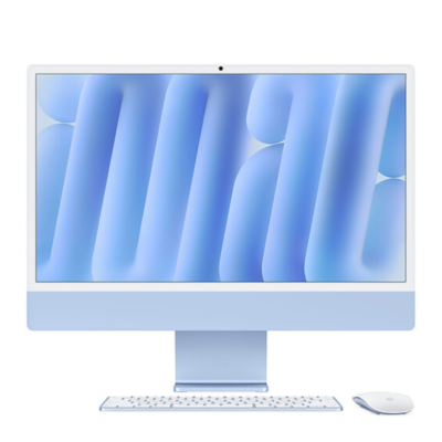 iMac 24- Apple M4 10cœurs - SSD de 512 Go - 16 Go - Bleu