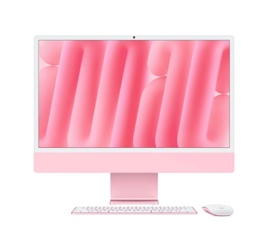 iMac 24 Apple M4 10 cœurs - SSD de 512 Go - 16 Go - Rose