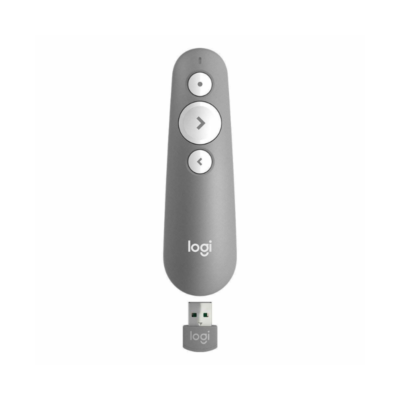 Télécommande de présentation sans fil Laser Logitech R500 - Gris
