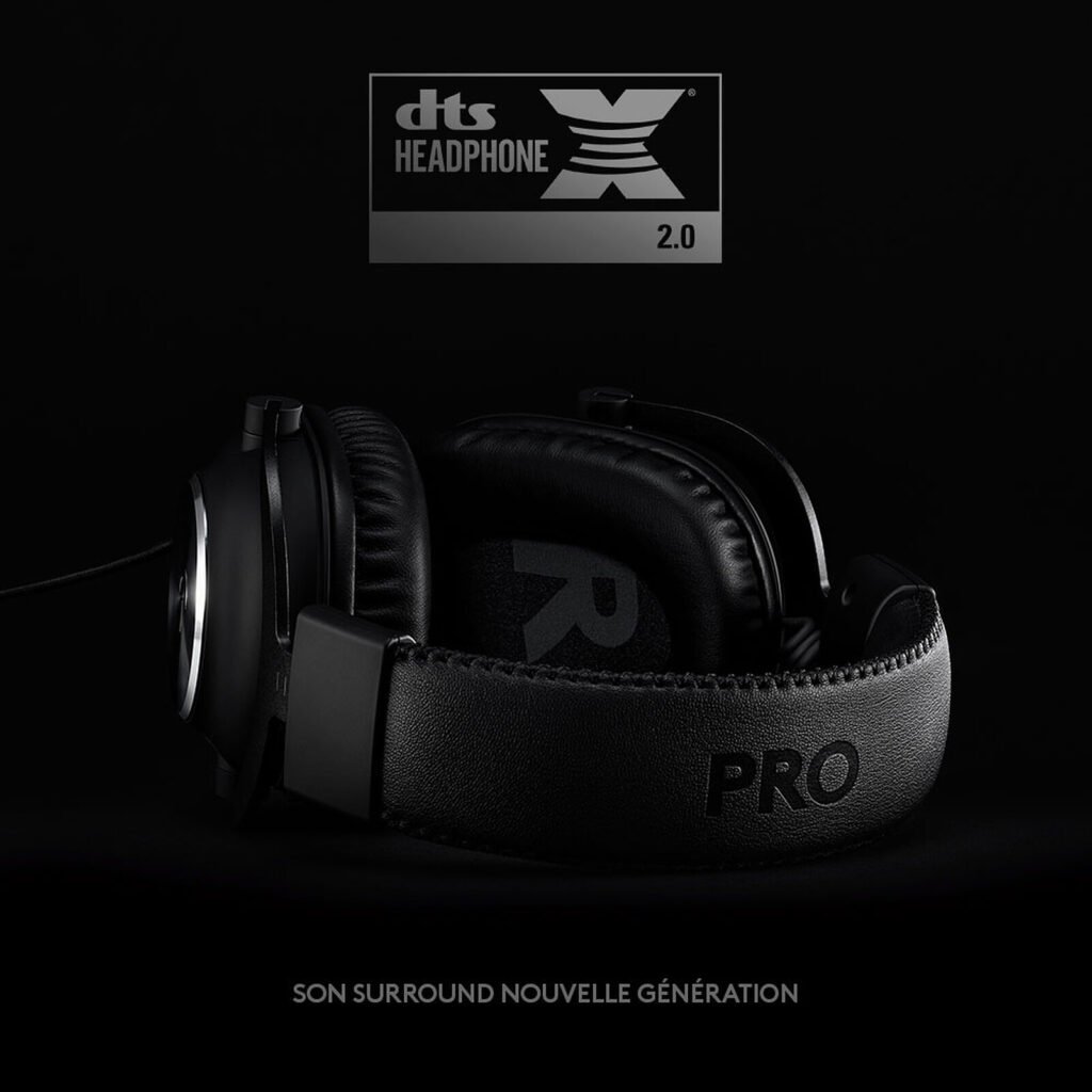 Casque Micro Gaming Logitech PRO X - USB 981-000818