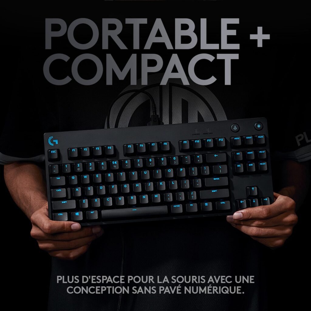 Clavier gaming mécanique Logitech G PRO-920-009390