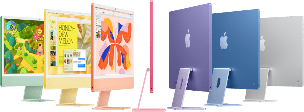 iMac 24 Apple M4 10 cœurs - SSD de 512 Go - 16 Go - Rose