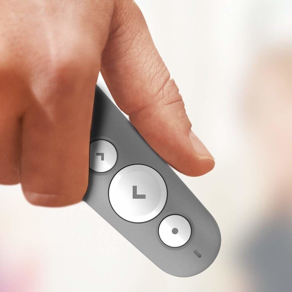 Télécommande de présentation sans fil Laser Logitech R500 - Gris