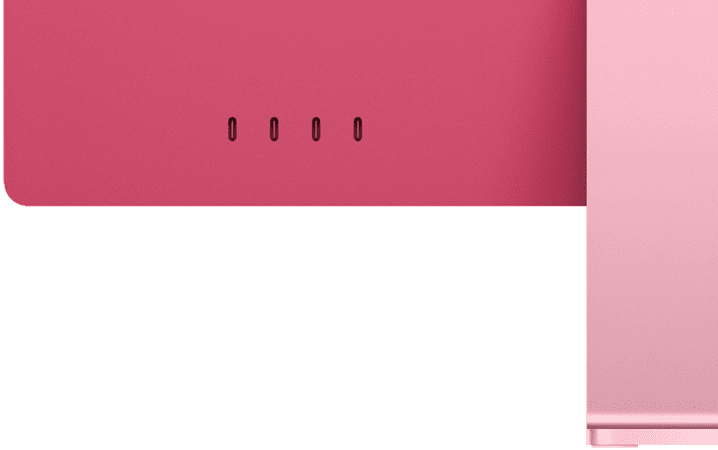 iMac 24 Apple M4 10 cœurs - SSD de 512 Go - 16 Go - Rose