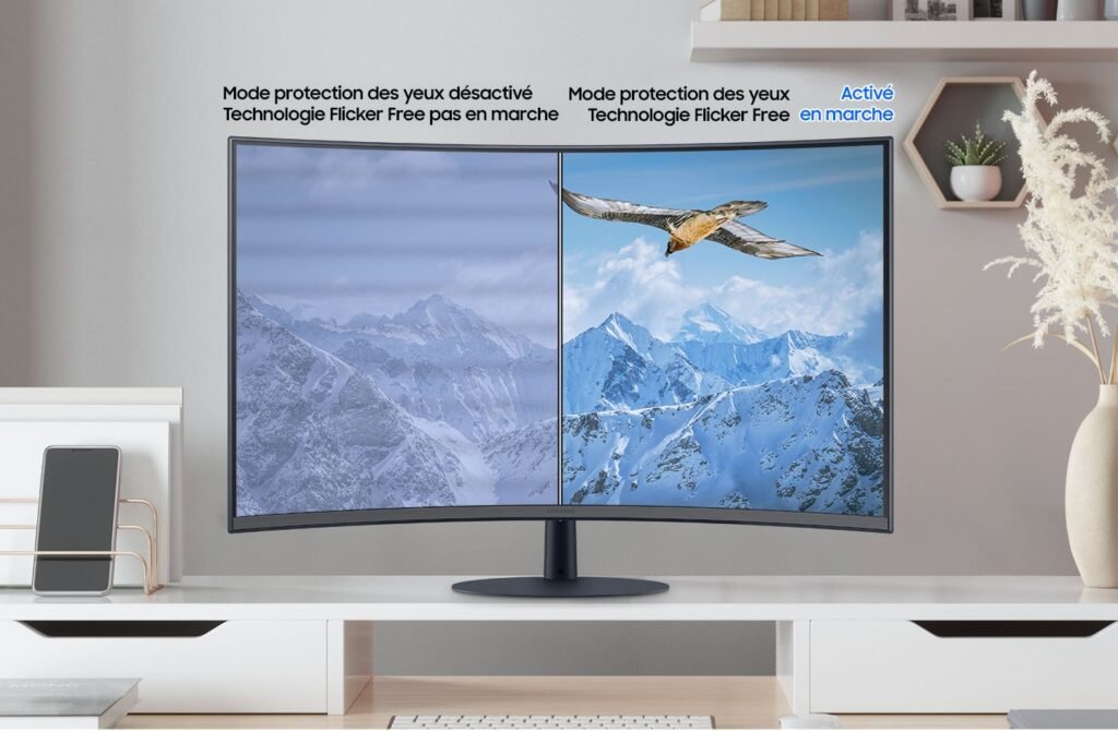 Écran incurvé 27 Full HD Samsung S39C-LS27C390EAUXEN