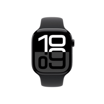 Apple Watch Series 10 GPS 42mm Jet Black Aluminium Case with Black Sport Band