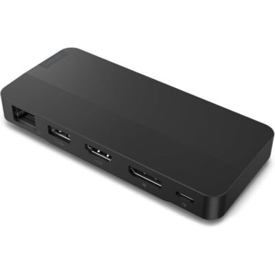 LENOVO Station d'accueil de voyage à double écran USB-C avec adaptateur