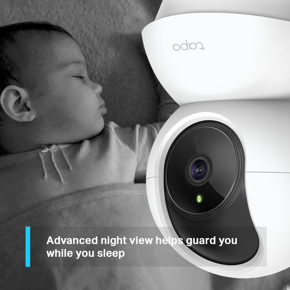 Caméra de surveillance WiFi TP-Link Tapo C200 panoramique et inclinable Indoor
