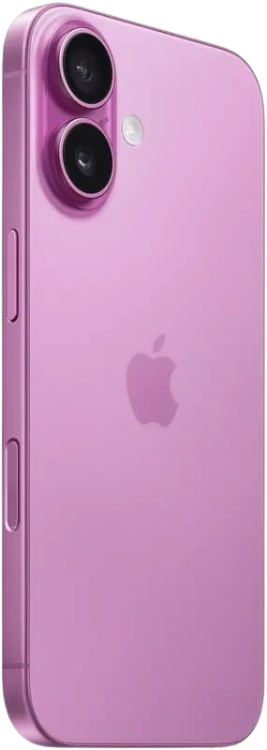 iPhone 16 128 Go Rose (Pink) avec écran Super Retina XDR, puce A18, double caméra 48 MP et charge rapide USB-C 20W. D