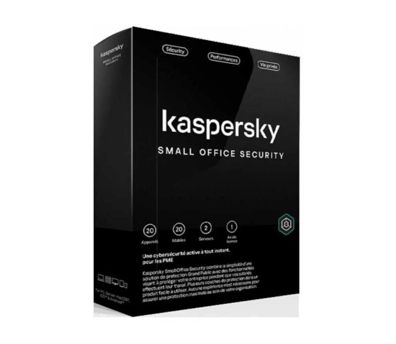 Kaspersky Small Office 20 Postes 2 Serveurs KL45418BNFS-23MAG