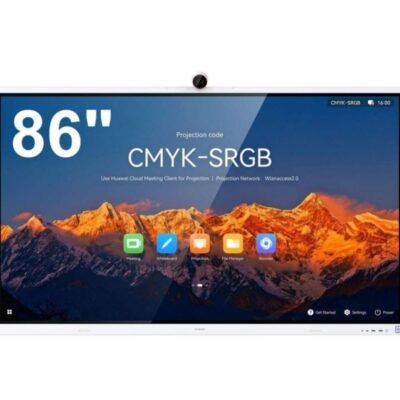 Écran tactile interactif Huawei IdeaHub S2 86 UHD 4K - Caméra microphones et haut-parleurs intégrés -55150652