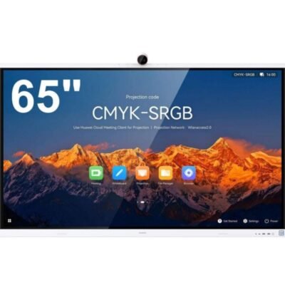 Écran tactile interactif Huawei IdeaHub S2 65 UHD 4K - Caméra microphones et haut-parleurs intégrés-55150650