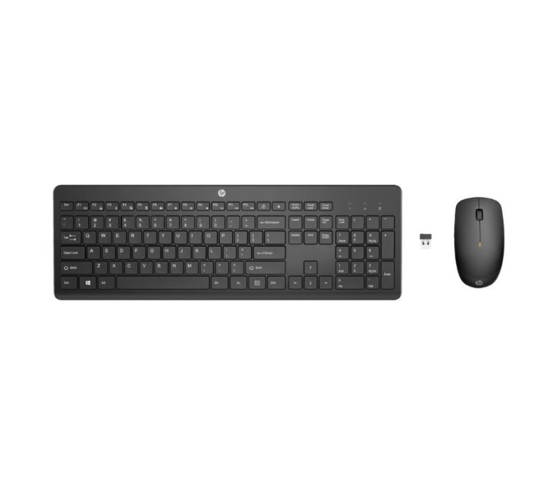 clavier et souris sans fil HP 235 - AZERTY 1Y4D0UT