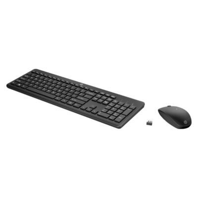 clavier et souris sans fil HP 235 - AZERTY 1Y4D0UT