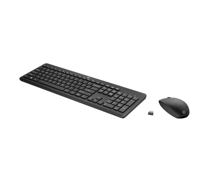 clavier et souris sans fil HP 235 - AZERTY 1Y4D0UT