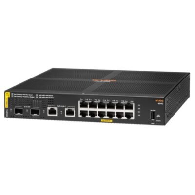Switch Aruba 6000 12G Classe 4 PoE 2G/2SFP 139 W R8N89A