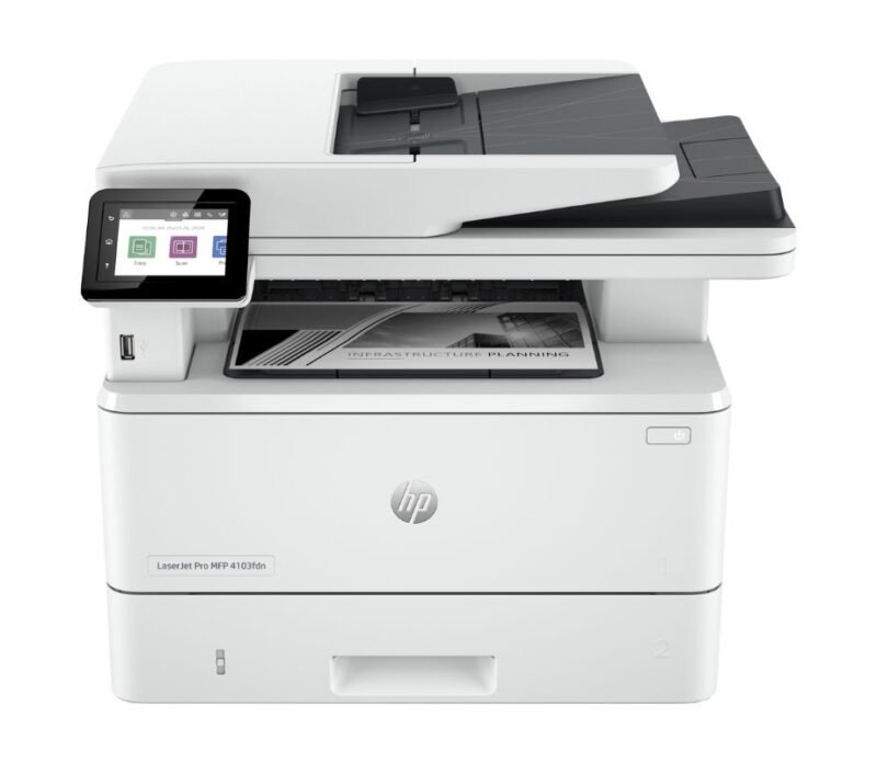Imprimante Monochrome multifonction HP LaserJet Pro 4103fdn 2Z628A