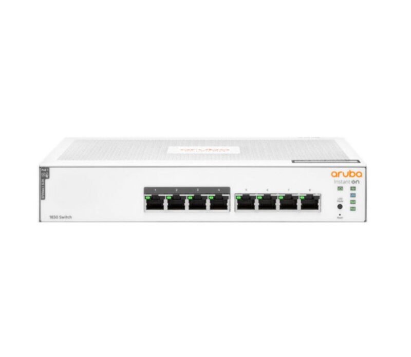 Switch Aruba Instant On 1830 8G 4p Classe 4 PoE 65 W JL811A