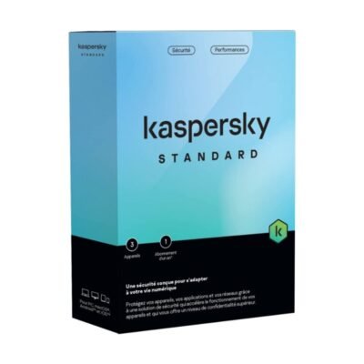 Kaspersky Standard équivalent à Anti-Virus - 3 Postes 1 an KL10418BCFS-FFPMAG