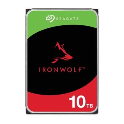 Disque dur 10TB Seagate Iron Wolf 3.5 SATA 6Gb/s 7200RPM ST10000VN0008