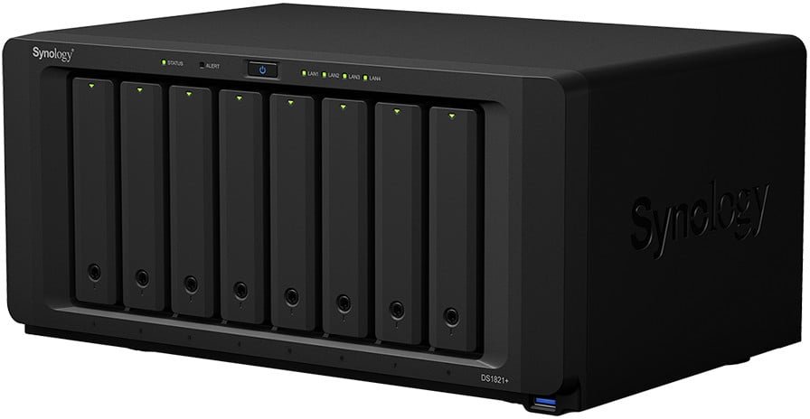 SYNOLOGY DiskStation DS1821+ 8Bay Ryzen V1500B 4GB 36M