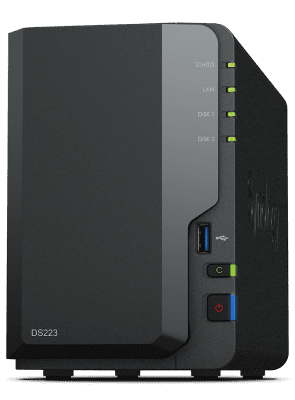Synology DiskStation DS223 serveur de stockage NAS 2 Baies