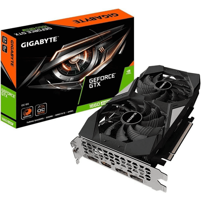 Carte graphique Ggabyte VGA Nvidia GeForce GTX 1660 OC 6G GIGABYTEVGA