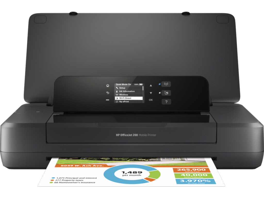 Imprimante Portable HP OfficeJet 202 N4K99C Jet d'encre