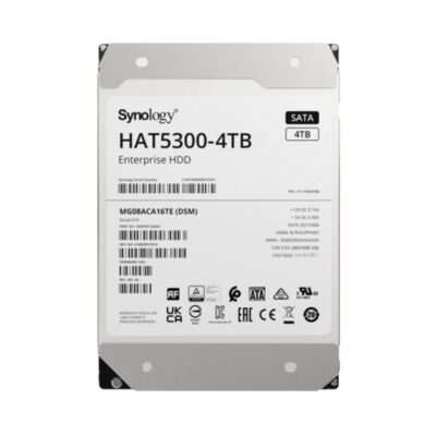 SYNOLOGY Disque 4TB SATA 35 Série HAT5300 7.2k 36M