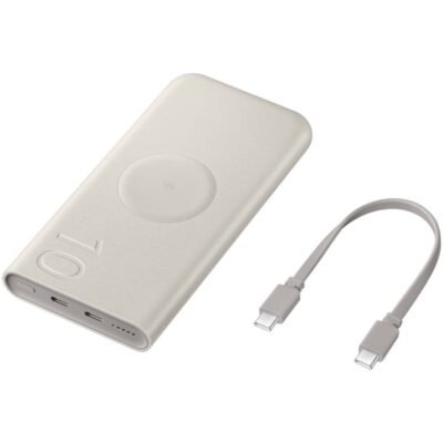 Batterie Power Bank Samsung 10 000 mAh sans fil EB-U2510XUEGWW